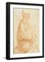 View of an Old Man Seated-null-Framed Giclee Print