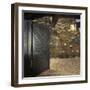 View of an Open Door of a Doorway-null-Framed Photographic Print