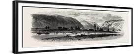 View of Andernach, the Rhine, Germany, 19th Century-null-Framed Giclee Print