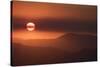 View of Andes Mountains at sunset, Chile, South America-Julio Etchart-Stretched Canvas