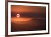 View of Andes Mountains at sunset, Chile, South America-Julio Etchart-Framed Photographic Print