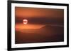 View of Andes Mountains at sunset, Chile, South America-Julio Etchart-Framed Photographic Print