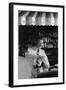 View of Andre's L'Omelette Restaurant Interior - Palo Alto, CA-Lantern Press-Framed Art Print