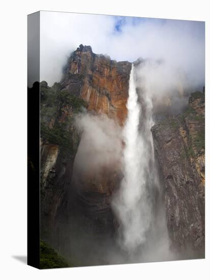 View of Angel Falls From Mirador Laime, Canaima National Park, Guayana Highlands, Venezuela-Jane Sweeney-Stretched Canvas