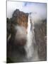 View of Angel Falls From Mirador Laime, Canaima National Park, Guayana Highlands, Venezuela-Jane Sweeney-Mounted Photographic Print