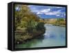 View of Animas River, New Mexico, USA-Massimo Borchi-Framed Stretched Canvas