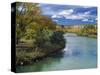 View of Animas River, New Mexico, USA-Massimo Borchi-Stretched Canvas