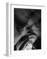 View of Antelope Canyon with Sunlight, Page, Arizona, USA-Adam Jones-Framed Photographic Print