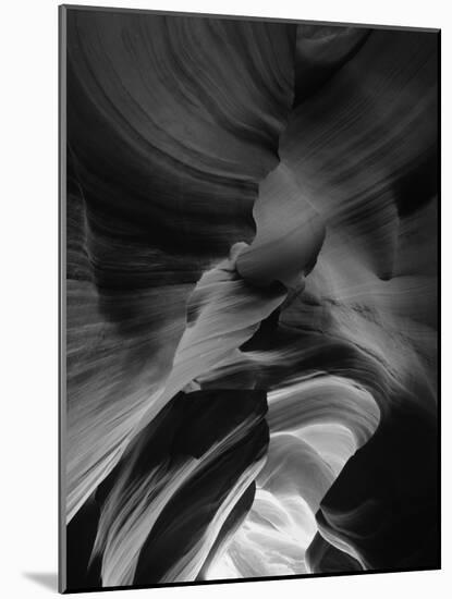 View of Antelope Canyon with Sunlight, Page, Arizona, USA-Adam Jones-Mounted Photographic Print