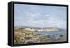 View of Antibes, 1893 (Oil on Canvas)-Eugene Louis Boudin-Framed Stretched Canvas