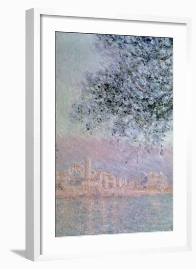 View of Antibes, Detail, 1888-Claude Monet-Framed Giclee Print