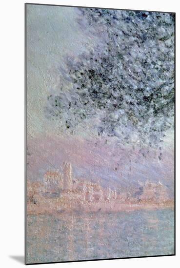 View of Antibes, Detail, 1888-Claude Monet-Mounted Giclee Print