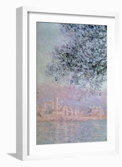 View of Antibes, Detail, 1888-Claude Monet-Framed Giclee Print