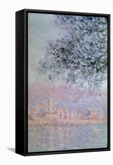 View of Antibes, Detail, 1888-Claude Monet-Framed Stretched Canvas