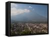 View of Antigua and Volcan De Agua, Guatemala, Central America-Sergio Pitamitz-Framed Stretched Canvas