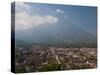 View of Antigua and Volcan De Agua, Guatemala, Central America-Sergio Pitamitz-Stretched Canvas