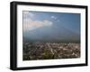 View of Antigua and Volcan De Agua, Guatemala, Central America-Sergio Pitamitz-Framed Photographic Print