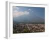 View of Antigua and Volcan De Agua, Guatemala, Central America-Sergio Pitamitz-Framed Photographic Print