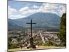 View of Antigua from Cross on the Hill Park, UNESCO World Heritage Site, Guatemala, Central America-Michael DeFreitas-Mounted Photographic Print