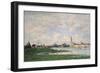 View of Antwerp. 1871-Eugène Boudin-Framed Premium Giclee Print