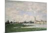 View of Antwerp. 1871-Eugène Boudin-Mounted Giclee Print