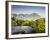 View of Ao Ton Sai and Ao Lo Dalam Beaches, Ko Phi Phi Don, Thailand-Ian Trower-Framed Photographic Print