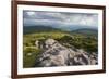 View of Appalachian Mountains from Grayson Highlands, Virginia, United States of America, North Ame-Jon Reaves-Framed Photographic Print