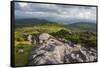 View of Appalachian Mountains from Grayson Highlands, Virginia, United States of America, North Ame-Jon Reaves-Framed Stretched Canvas