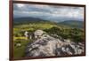 View of Appalachian Mountains from Grayson Highlands, Virginia, United States of America, North Ame-Jon Reaves-Framed Photographic Print