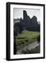 View of Appian Way, Ancient Roman Road, Near Rome, Italy-null-Framed Giclee Print