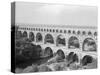 View of Aqueduct in France-Philip Gendreau-Stretched Canvas