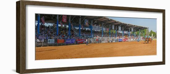 View of Arcadia All-Florida Championship Rodeo, Arcadia, DeSoto County, Florida, USA-null-Framed Photographic Print