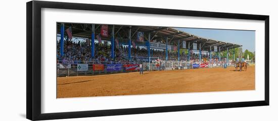 View of Arcadia All-Florida Championship Rodeo, Arcadia, DeSoto County, Florida, USA-null-Framed Photographic Print