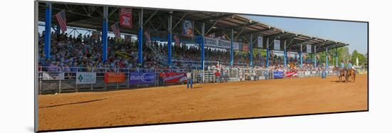 View of Arcadia All-Florida Championship Rodeo, Arcadia, DeSoto County, Florida, USA-null-Mounted Photographic Print