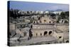 View of Archaeological Excavations of Herculaneum-null-Stretched Canvas