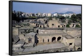 View of Archaeological Excavations of Herculaneum-null-Framed Photographic Print