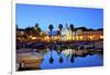 View of Arco da Vila across The Harbour, Faro, Eastern Algarve, Algarve, Portugal, Europe-Neil Farrin-Framed Photographic Print