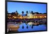 View of Arco da Vila across The Harbour, Faro, Eastern Algarve, Algarve, Portugal, Europe-Neil Farrin-Framed Photographic Print