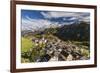 View of Ardez village surrounded by woods and snowy peaks Lower Engadine Canton of Switzerland Euro-ClickAlps-Framed Photographic Print