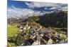 View of Ardez village surrounded by woods and snowy peaks Lower Engadine Canton of Switzerland Euro-ClickAlps-Mounted Photographic Print