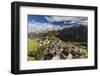 View of Ardez village surrounded by woods and snowy peaks Lower Engadine Canton of Switzerland Euro-ClickAlps-Framed Photographic Print