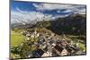 View of Ardez village surrounded by woods and snowy peaks Lower Engadine Canton of Switzerland Euro-ClickAlps-Mounted Photographic Print