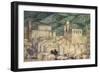 View of Arezzo-Bartolomeo Della Gatta-Framed Giclee Print