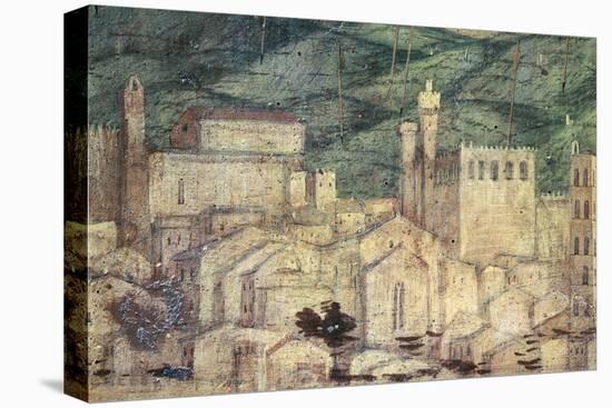 View of Arezzo-Bartolomeo Della Gatta-Stretched Canvas