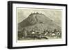 View of Argos and the Frank Castle of Larissa-null-Framed Giclee Print