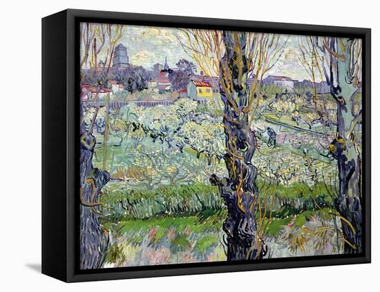 View of Arles, c.1889-Vincent van Gogh-Framed Stretched Canvas