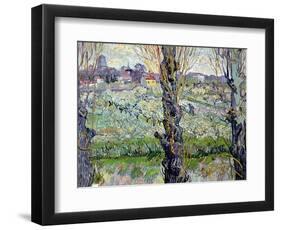 View of Arles, c.1889-Vincent van Gogh-Framed Giclee Print