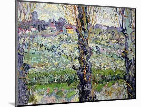 View of Arles, c.1889-Vincent van Gogh-Mounted Giclee Print