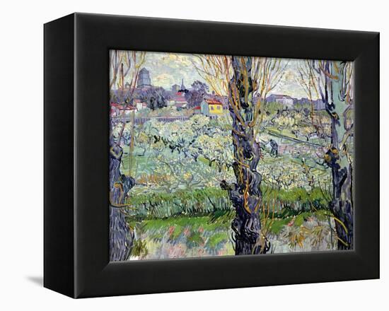 View of Arles, c.1889-Vincent van Gogh-Framed Stretched Canvas