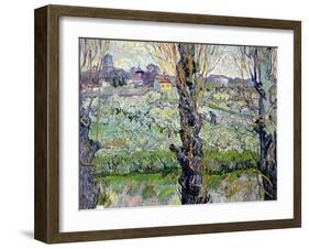 View of Arles, c.1889-Vincent van Gogh-Framed Giclee Print